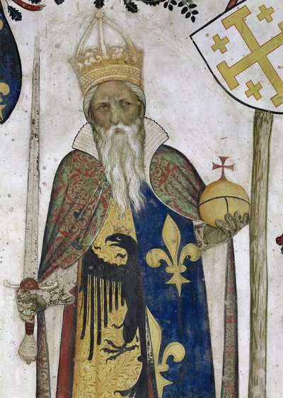 The Nine Worthies, (detail) by Giacomo Jaquerio